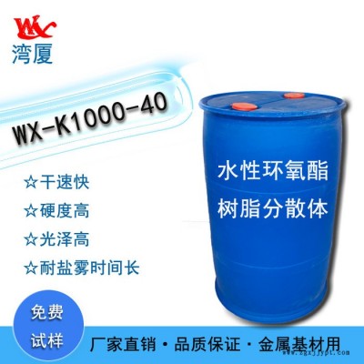 灣廈WX-K1000-40 改性環(huán)氧酯樹(shù)脂分散體 金屬底漆鋼結(jié)構(gòu)防護(hù)戶外欄桿漆樹(shù)脂