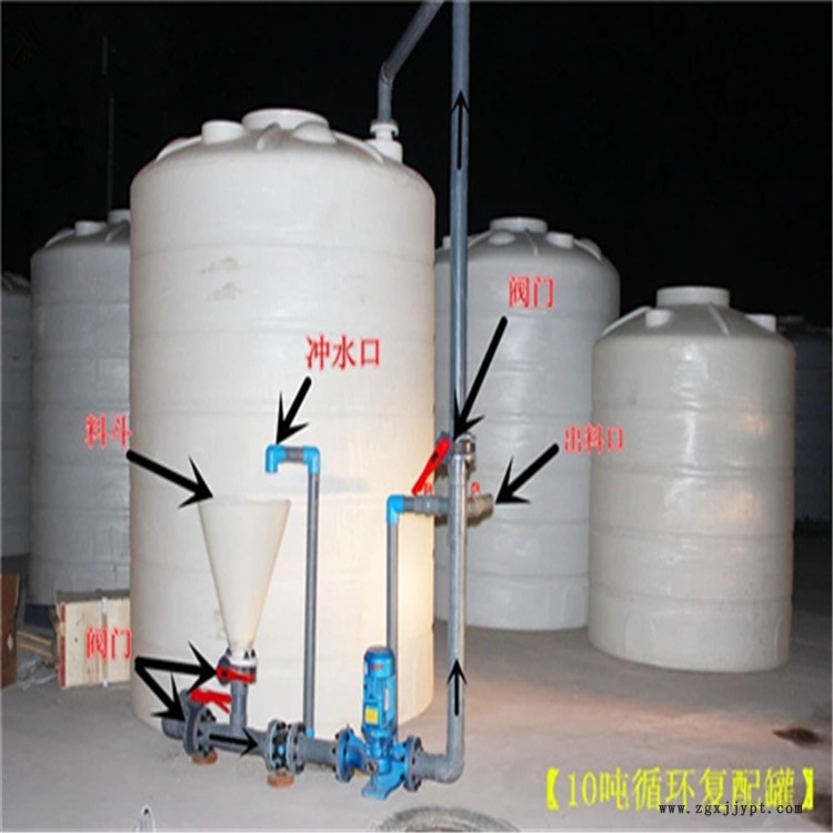 甬誠滾塑 5噸冷藏容器 10方大型塑料容器 化工行業(yè)化工容器