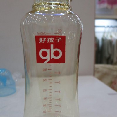 好孩子  仿真乳感標準徑握把吸管PES奶瓶280ml  B8