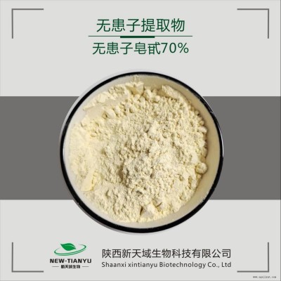 現(xiàn)貨供應(yīng)無(wú)患子提取物 無(wú)患子皂甙70% 洗滌用品發(fā)泡劑 陜西新天域廠家供應(yīng)