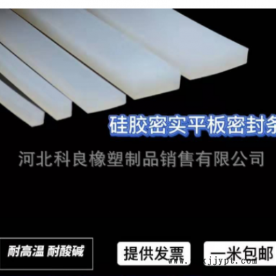 廠家直銷硅膠密室平板密封條耐高溫密封條耐磨無毒無味防滑條