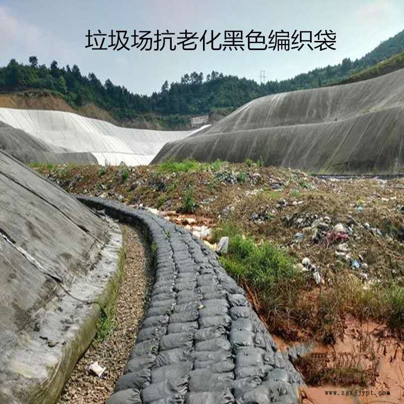 炭黑編織袋公路護(hù)坡裝土袋加厚防汛河道護(hù)坡啟軒廠家公路護(hù)坡裝土袋