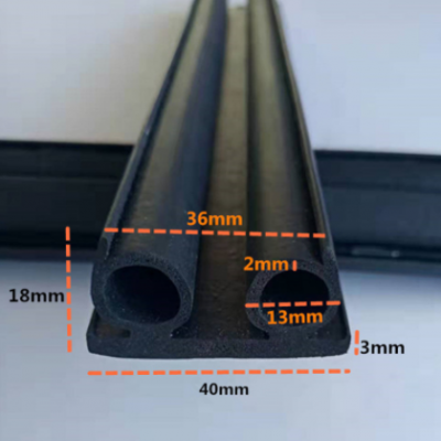 汽車門邊條 B型B字三元乙丙發(fā)泡橡膠密封條汽車門框隔音epdm膠條